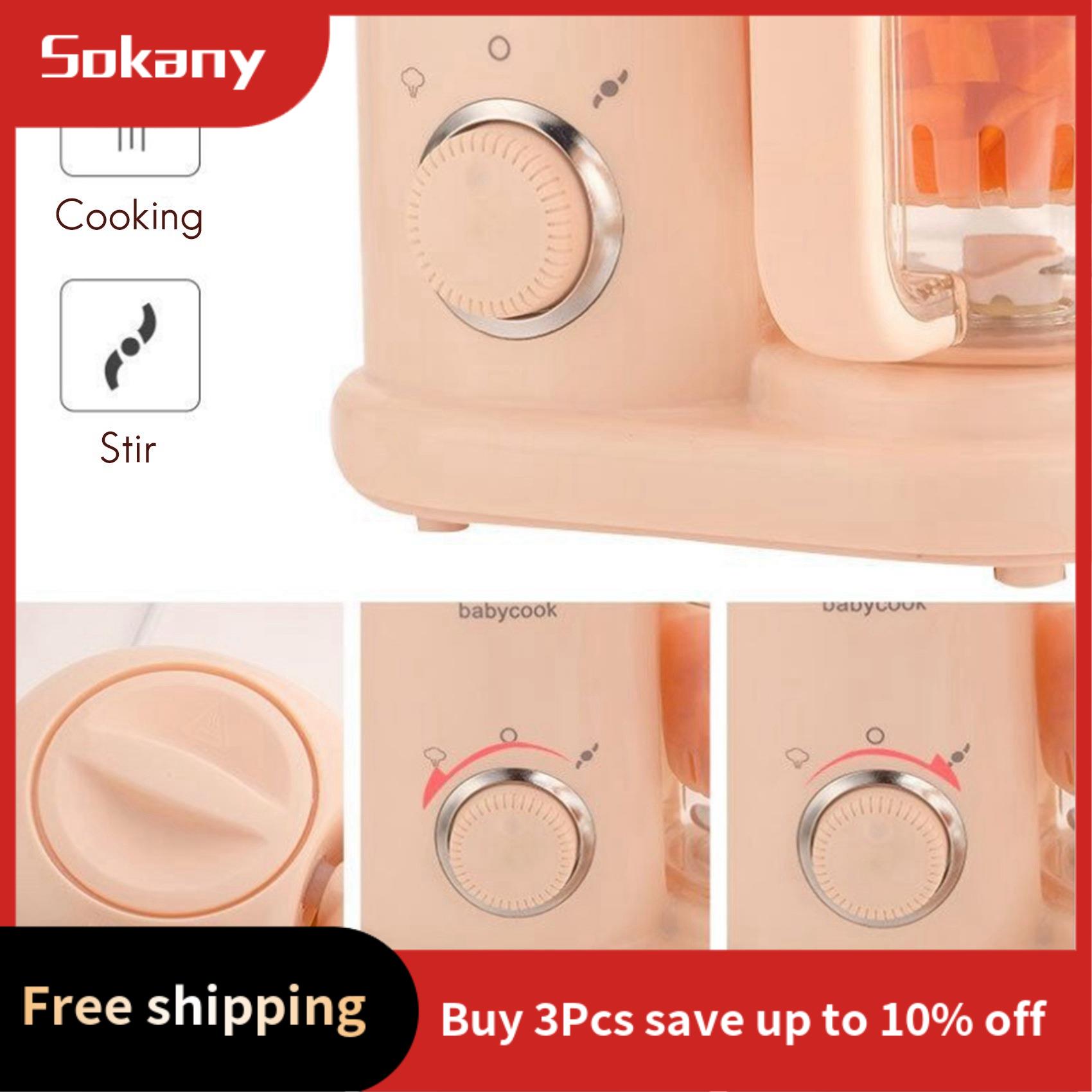 Baby Food Steamer - HIM-Babyvoeding Maker, Multifunctionele Stoomboot Grinder Blender