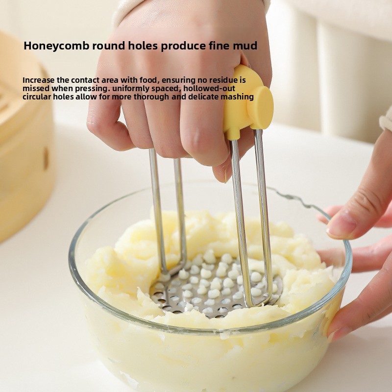 Baby Food Avocado - Aardappelpureepers, babyvoeding, roestvrijstalen baby pureepers, aardappelpureepers,