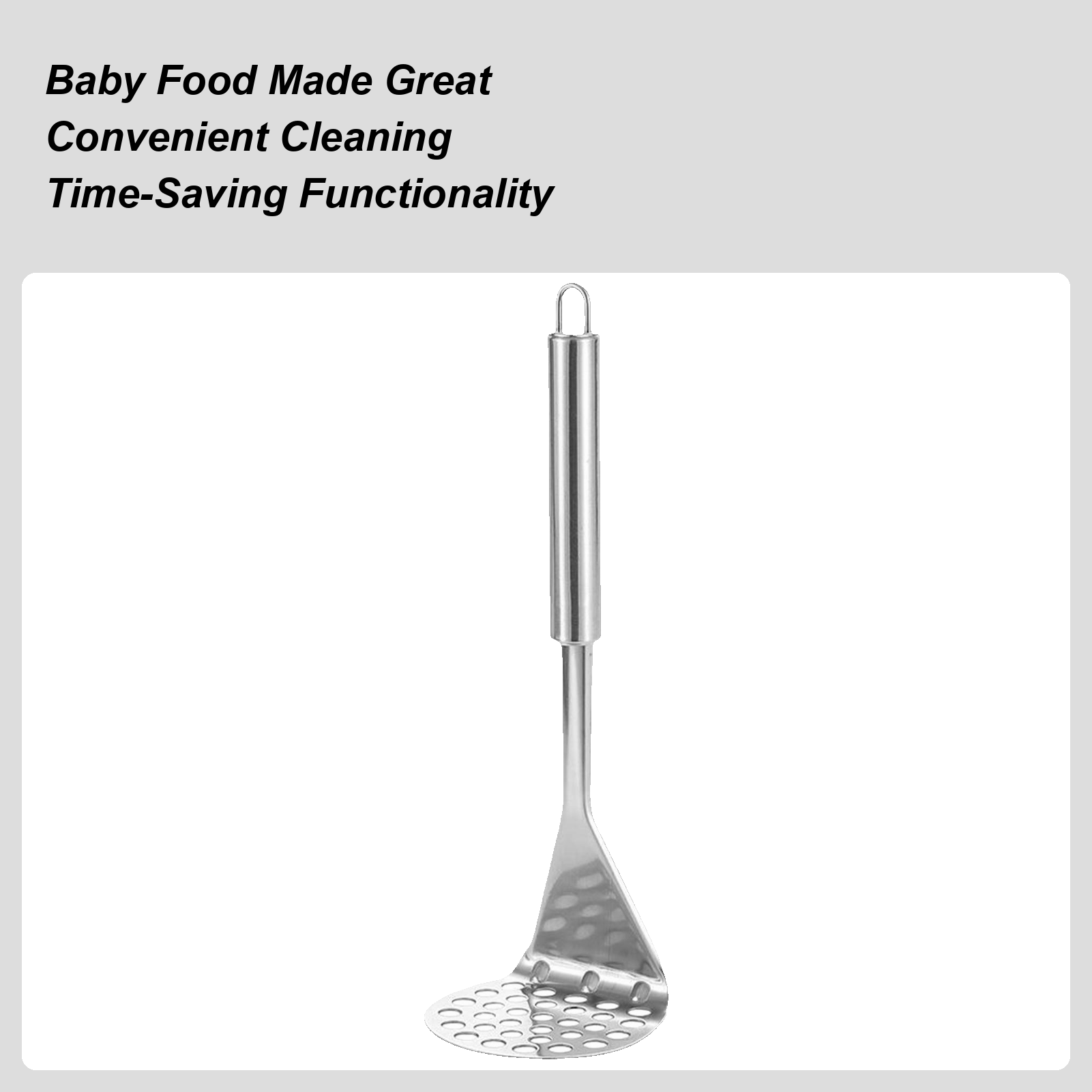 Baby Food Avocado - Metalen Aardappelstamper Avocado Smash Tool Roestvrij
