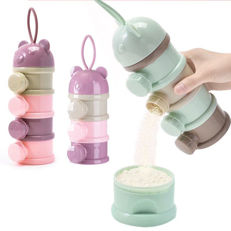 Baby Food Options - 3/4 Layer Baby Draagbare Babyvoeding Opbergdoos