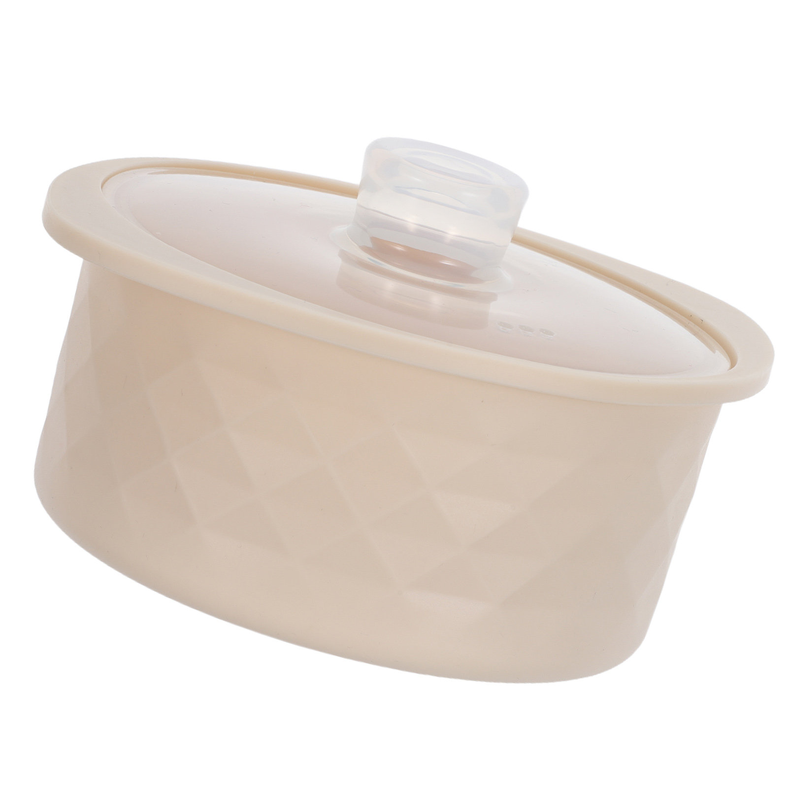 Baby Food Steamer - Siliconen magnetronstoomkom geel, vaatwasserbestendig, makkelijk schoon