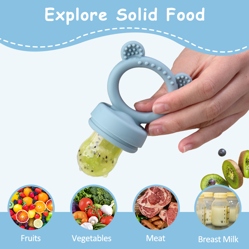 Silicone beren-vormige baby fr - Baby Food Bites recensie en prijs