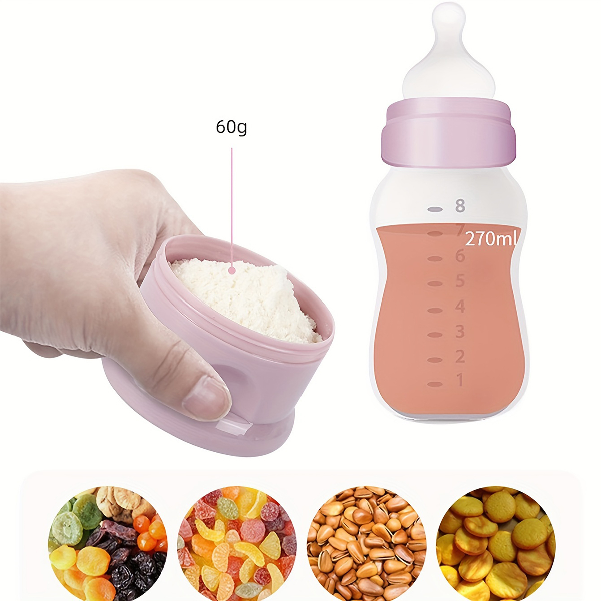 Babymelkpoedercontainer met gr - Baby Food Options recensie en prijs