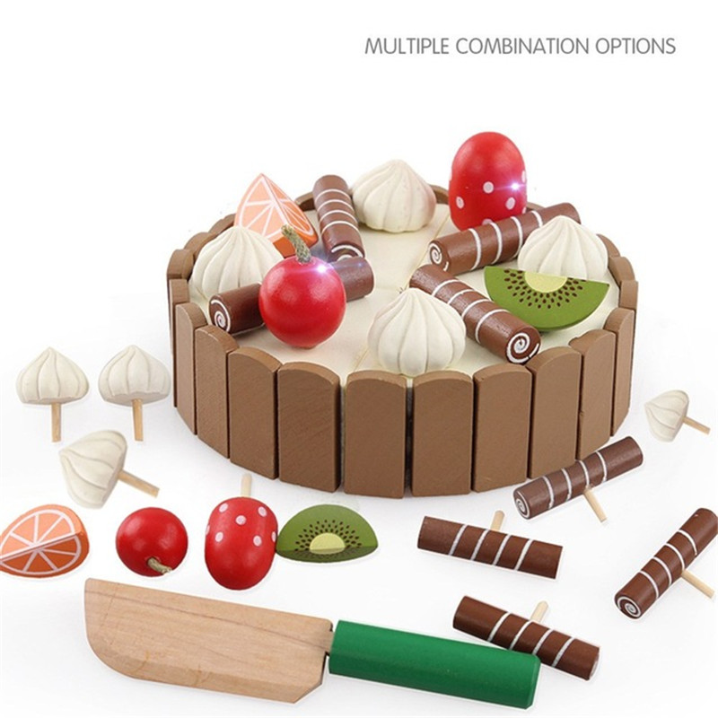 Houten kinderkeukenspeelgoed F - Baby Food Cooking Set recensie en prijs