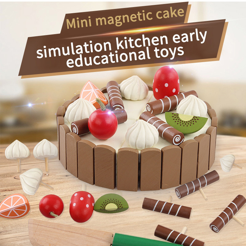 Houten kinderkeukenspeelgoed F - Baby Food Cooking Set recensie en prijs