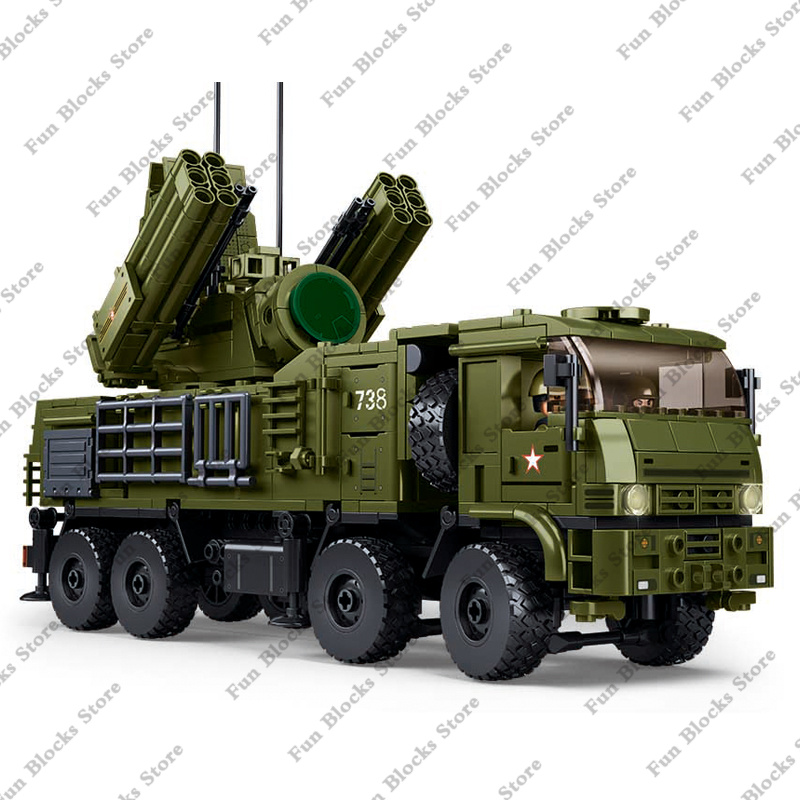 SLUBAN Militaire Luchtafweer R - Lego Set Creator recensie en prijs