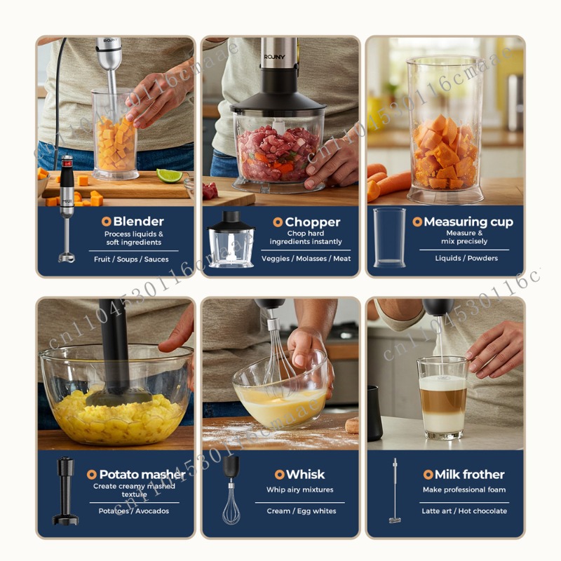 6-in-1 1200W krachtige staafmi - Baby Food Cooking Set recensie en prijs