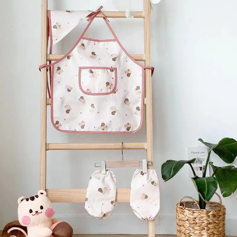 Leuke Cartoon Kinderen Schort  - Baby Food Cooking Set recensie en prijs