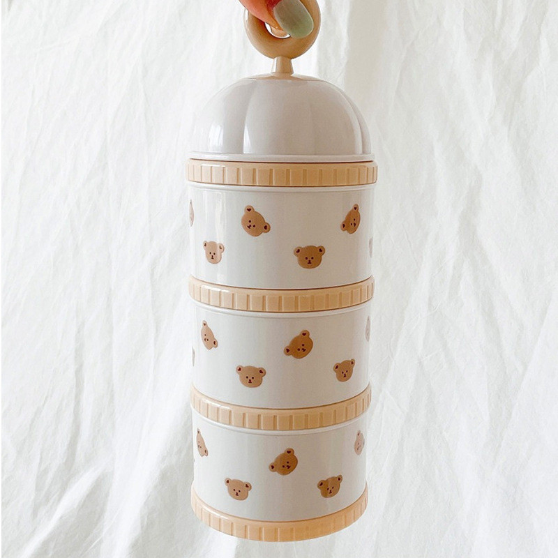 Schattige beer melkpoeder doos - Baby Food Options recensie en prijs