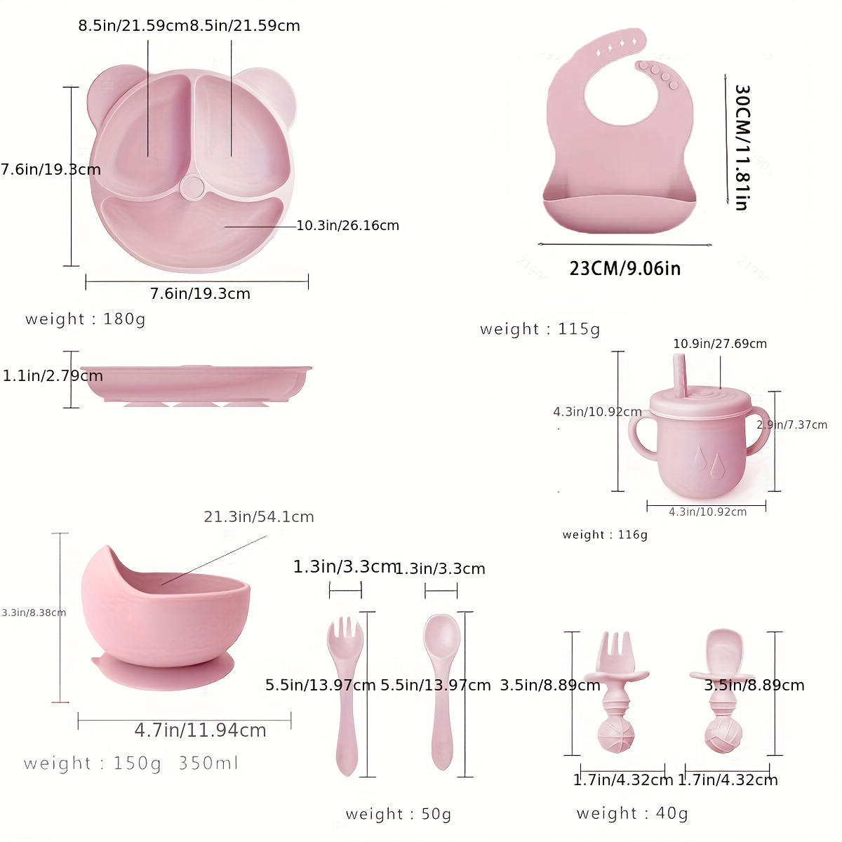 Nieuwe Little Bear 8-delige si - Baby Food Little Spoon recensie en prijs