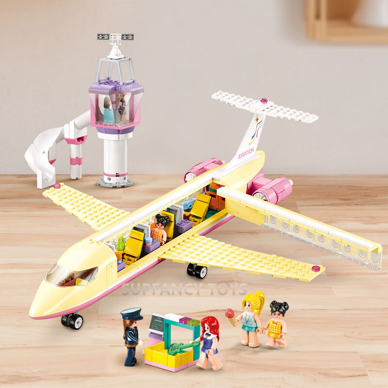 Sluban City bouwstenen set roz - Lego Set Creator recensie en prijs