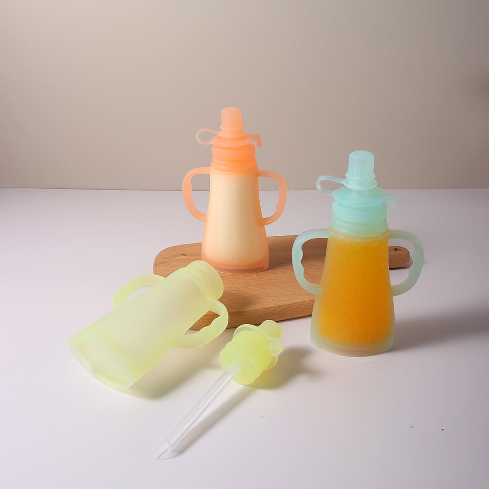 Nieuwe herbruikbare siliconen  - Baby Food Options recensie en prijs