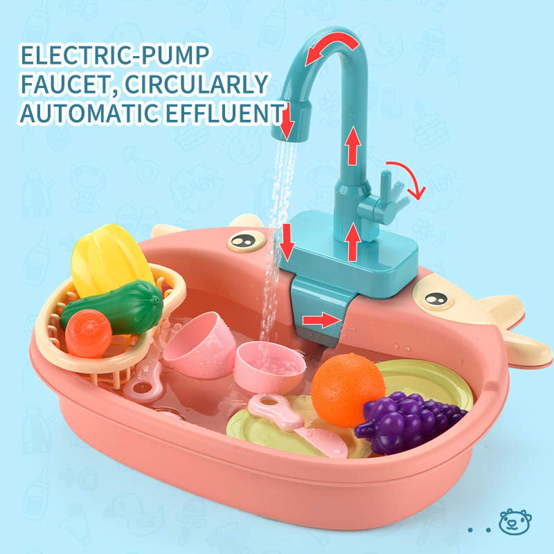 Kinderkeuken Spoelbak Speelgoe - Baby Food Cooking Set recensie en prijs
