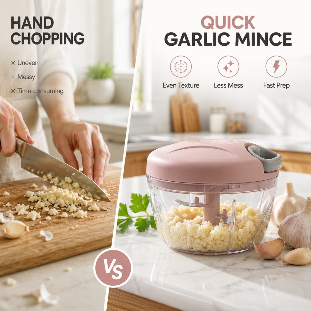 Handmatige trekkoord knoflookh - Baby Food Meat recensie en prijs