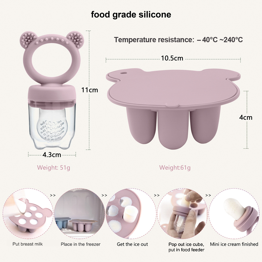 Baby Ijsjes Siliconen Mal IJsm - Baby Food Options recensie en prijs