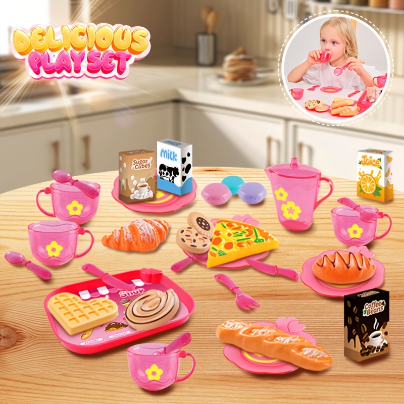 33-delige roze/paarse theepart - Baby Food Cooking Set recensie en prijs