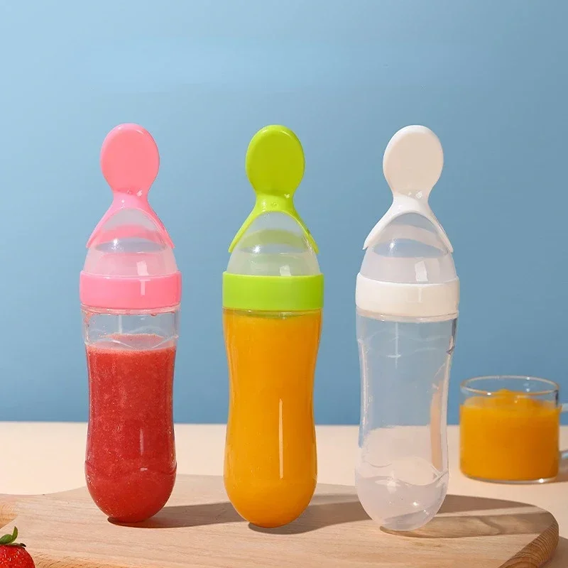 Veilige zuigfles Lepel Melkfle - Baby Food Bites recensie en prijs