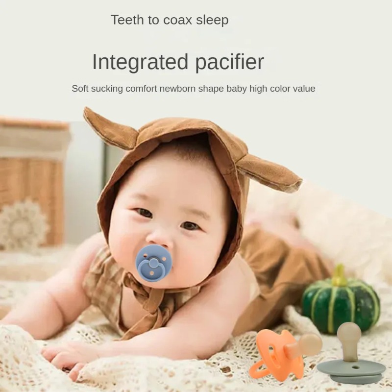 Babyfopspenen Tweekleurige ron - Baby Food Bites recensie en prijs