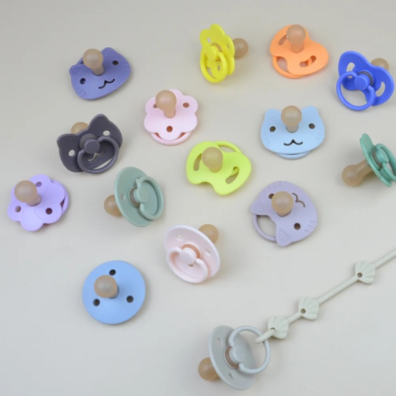 Babyfopspenen Tweekleurige ron - Baby Food Bites recensie en prijs